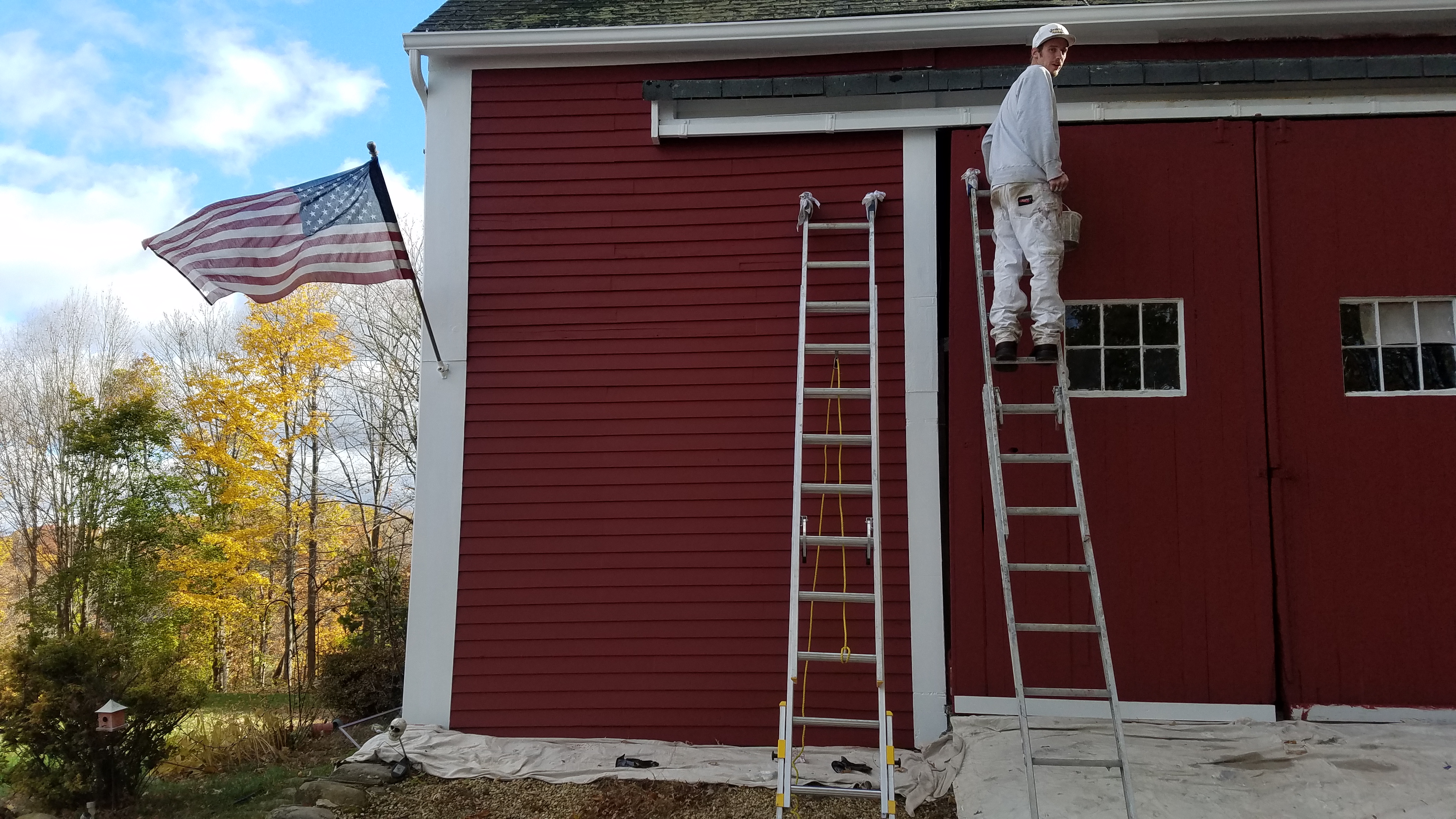 Completed painting project